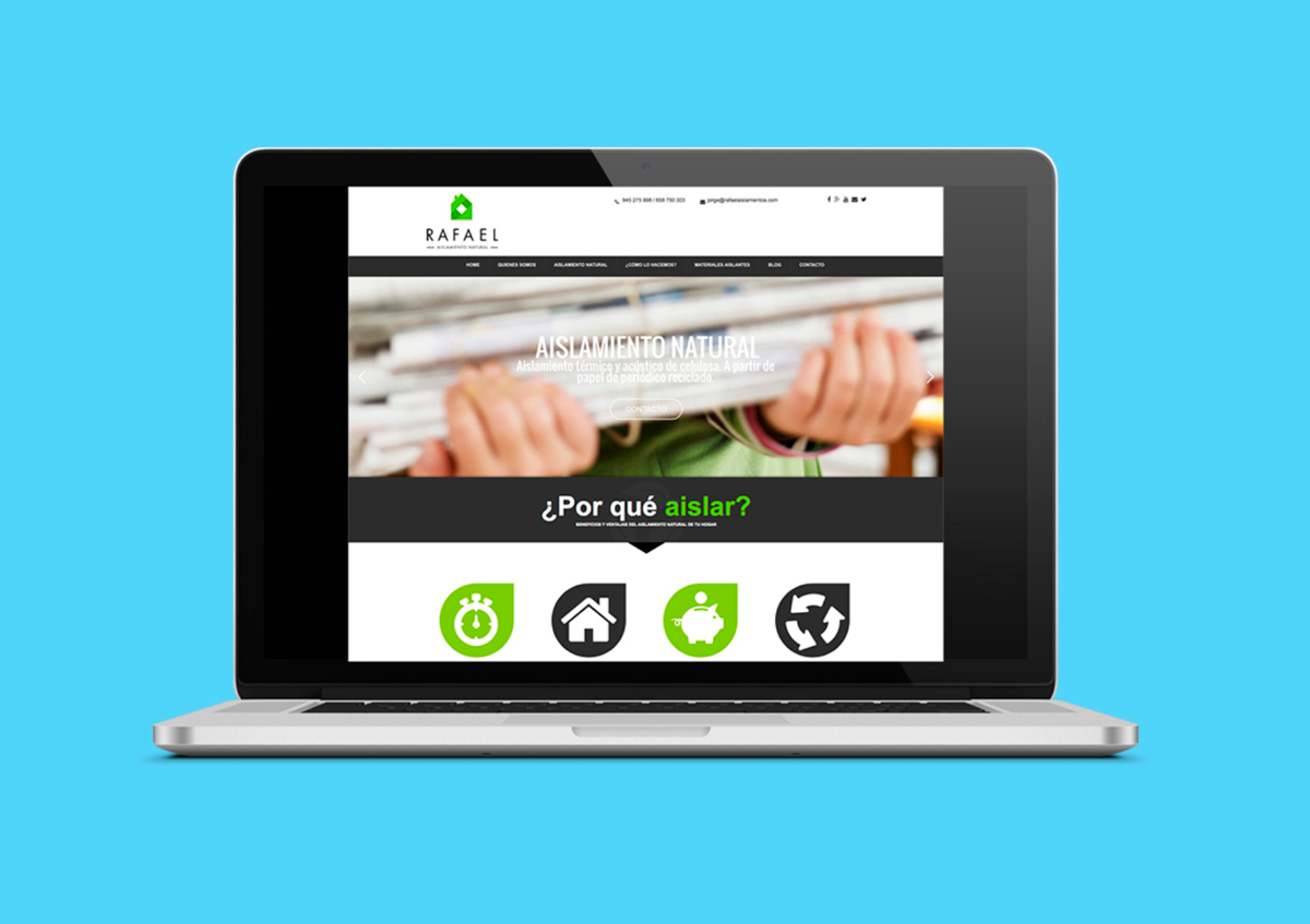 Diseño web - Rafael aislamientos