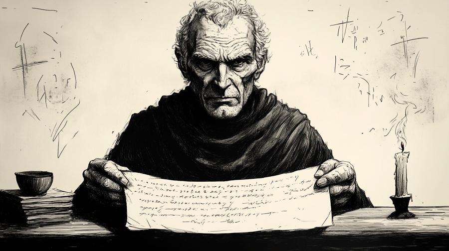 imagen de un católico inquisidor